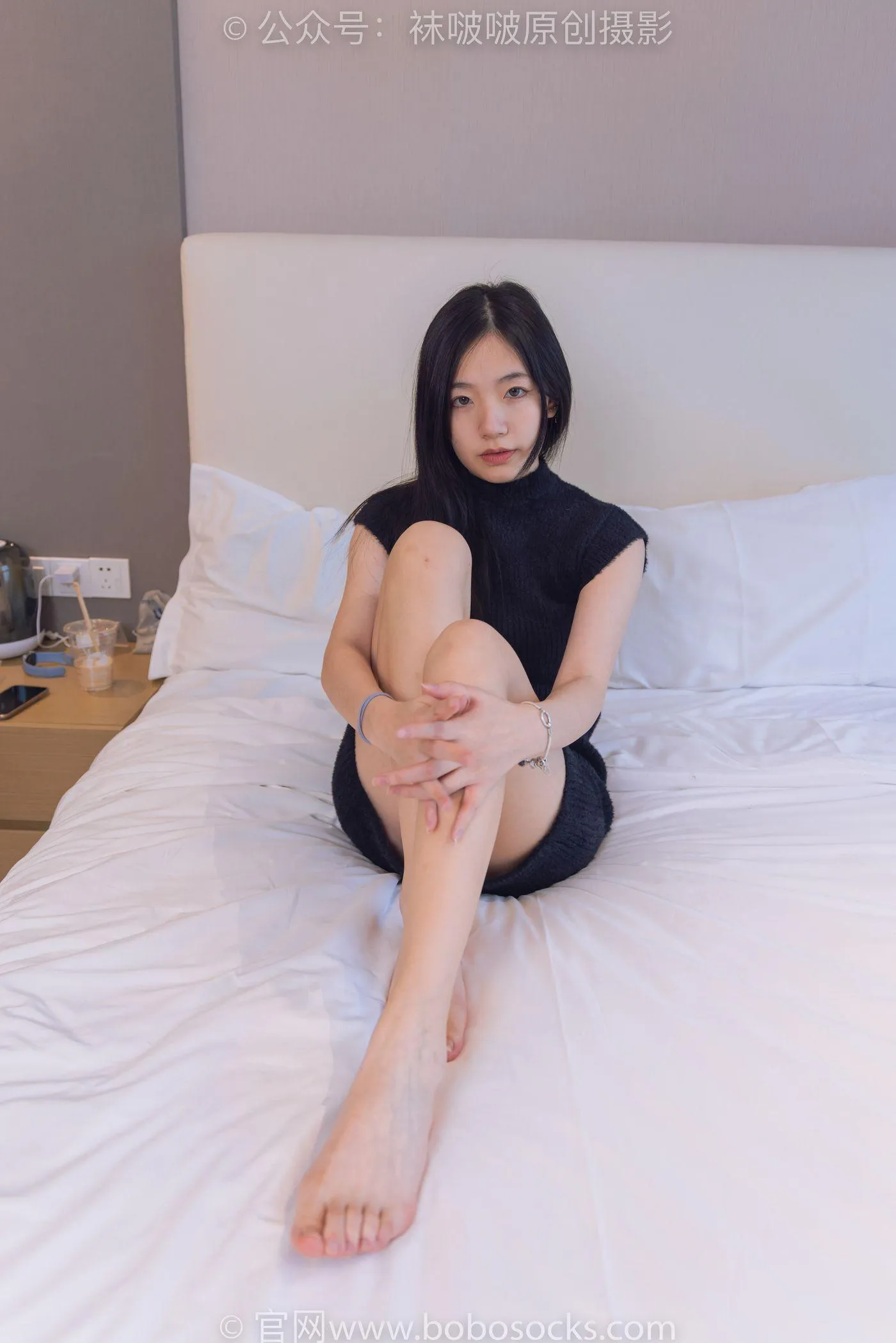 [BoBoSocks袜啵啵]NO.194 小甜豆-高跟长靴、凉鞋、黑丝、裸足 [140P]插图3